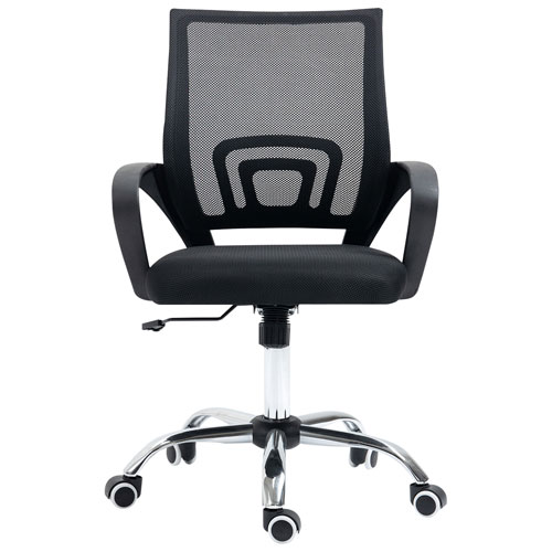 Mesh Back Swivel Office Chair - Medium Back Chair