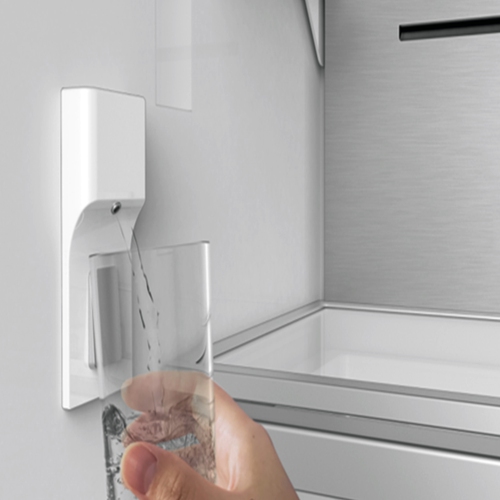 KUCHT Professional 36-inch 19.6 cu. ft. French Door Built-In Refrigerator in Custom Panel Ready, Counter Depth