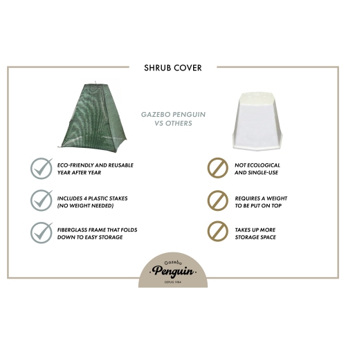 Shrub cover36 in. x 36 in. x 40 in.