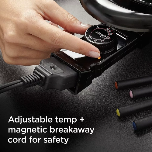 Oster Titanium Infused Duraceramic 3 Quart Fondue Pot In Grey