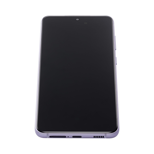 Replacement OLED Assembly With Frame Compatible For Samsung Galaxy S21 FE 5G (G990U) (North America Version) (Lavender) by ESOURCE PARTS - Refurbished condition - Image 5