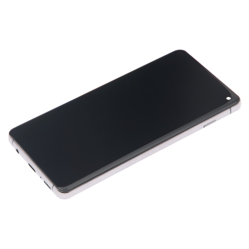 CanFixIt Screen Replacement for Samsung Galaxy S10 Glass TFT Display Touch Digitizer LCD Assembly with Frame and Free Repair Tools Kits G973