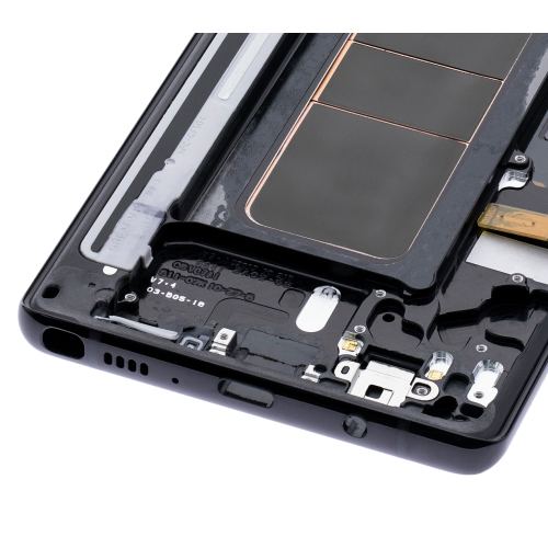 CanFixIt Screen Replacement for Samsung Galaxy Note 8 Glass OLED Display Touch Digitizer LCD Assembly with Frame and Free Repair Tools Kits N950 Black
