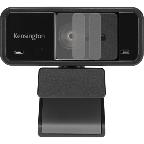 Kensington W1050 1080p Fixed Focus Wide Angle Webcam - Black