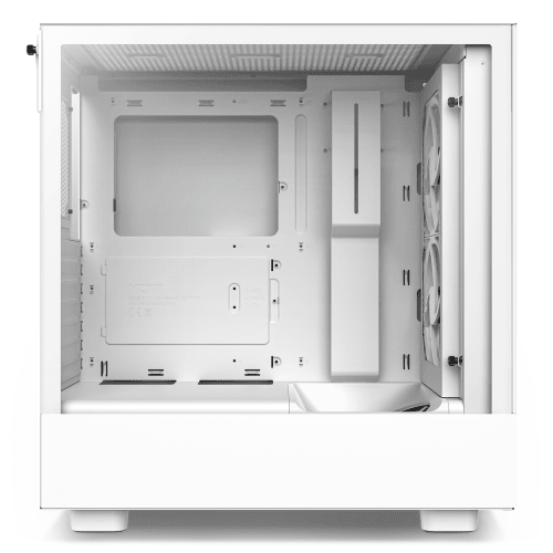 NZXT Case CC-H51EW-01 H5 Elite MID-TOWER Tempered Glass ATX/Micro ATX/mini ITX RGB Fan White Retail
