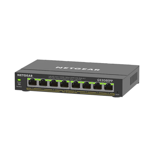Netgear 8-Port Gigabit PoE+ Compliant Managed Switch -