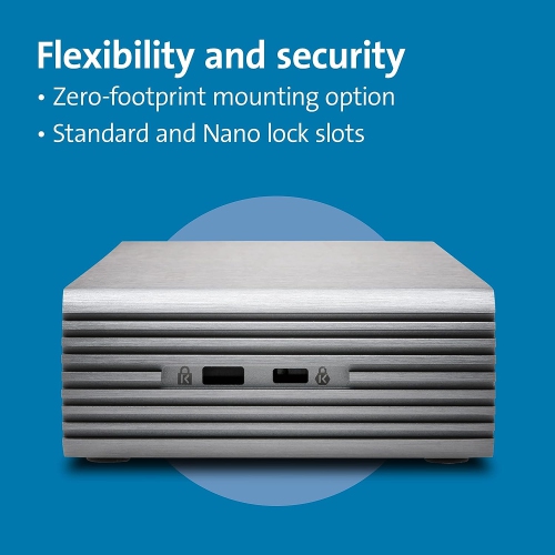 Kensington SD5780T Thunderbolt 4 Dual 4K Docking Station with 96W Power Delivery & SD Card Reader, HDMI & Thunderbolt 4 Ports for Windows and MacBooks