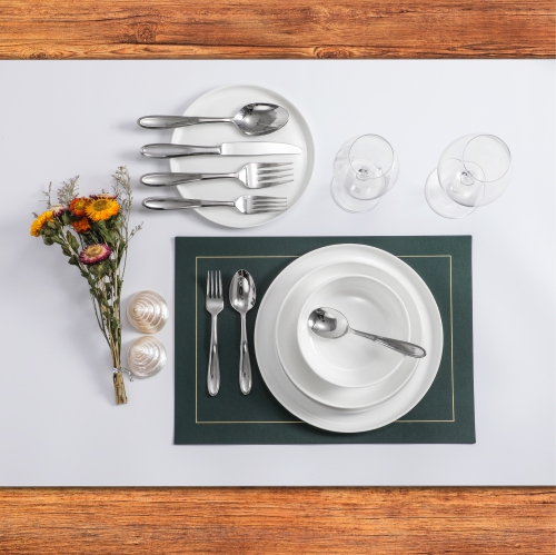 TABLE 12 Verres à boisson de 15,5 onces, lot de 6, cristal sans plomb, résistant à la rupture