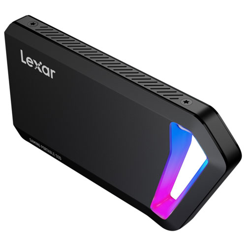 Lexar SL660 BLAZE Gaming 512GB Portable Solid State Drive  (LSL660X512G-RNNNU) - Black