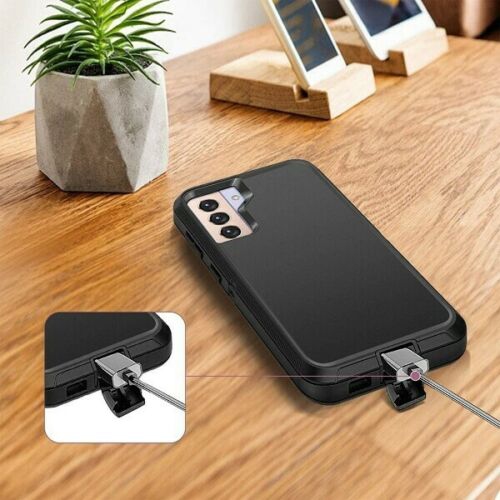 Samsung Galaxy S22 Ultra 5G Case 3in1 Drop Resistant Defender Tradies Hybrid Armor Heavy Duty Rugged Shockproof ToughCover