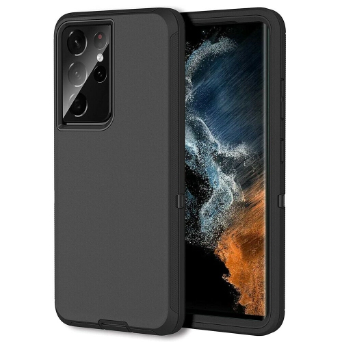 Pour le Galaxy S22 Ultra 5G, étui Defender antichoc robuste hybride et résistant aux chocs