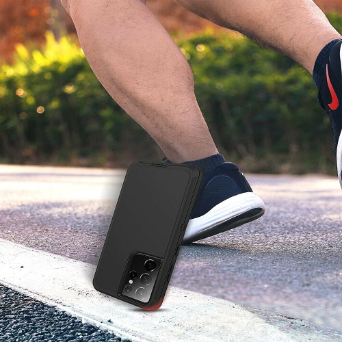 Pour le Galaxy S22 Ultra 5G, étui Defender antichoc robuste hybride et résistant aux chocs