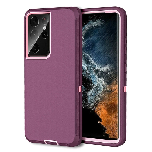 Étui antichoc robuste et résistant aux chutes 3-en-1 pour Galaxy S22 Ultra 5G de Samsung