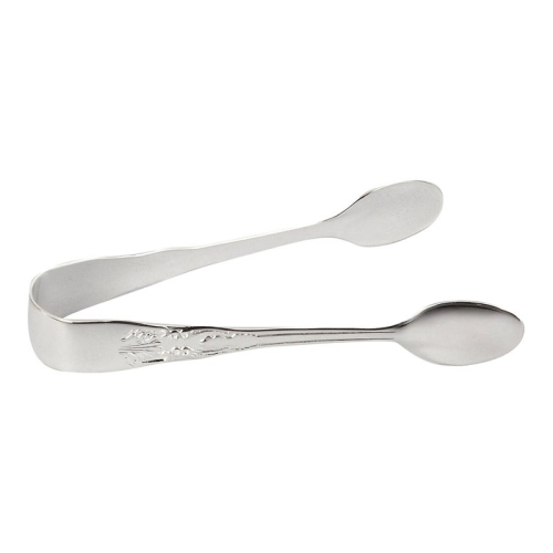 Jiallo Modern Stainless Steel Sugar Tongs for Party in Silver