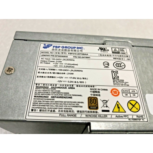 .00PC746/ PA-2221-3 Lenovo 210W Power Supply for Think Centre M700/M800/M900/910 by LENOVO - Refurbished condition - Image 3