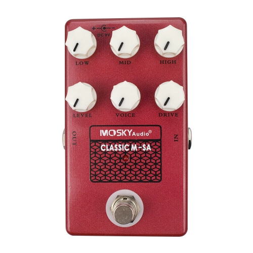 Mosky Audio M-SA Speaker Simulator Electric Guitar Effect Pedal 125Hz-3.2kHz