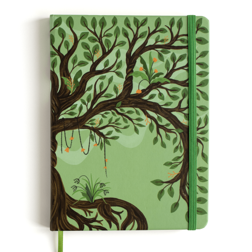 Rileys Tree of Life , 8" x 6", Lined Journal 240 Pages, Ivory Paper, Lined Notebook for Men and Women, Great Gift for Creatives