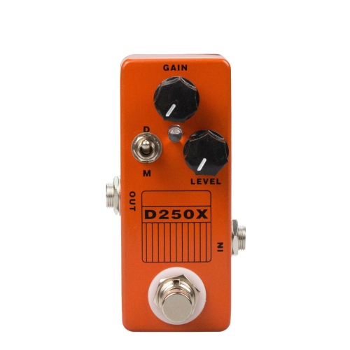 MOSKY  D250X Guitar Effect Pedal Preamp Overdrive Distortion Effects True Bypass