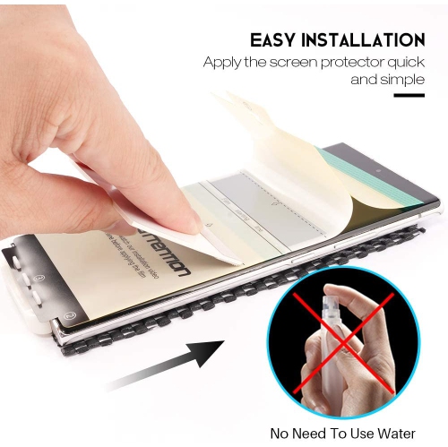 [3 Pack] Samsung Galaxy S21 FE SupRShield Hydrogel Full Coverage Screen Protector Film Guard