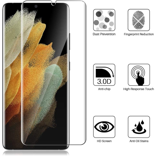 [3 Pack] Samsung Galaxy S21 FE SupRShield Hydrogel Full Coverage Screen Protector Film Guard