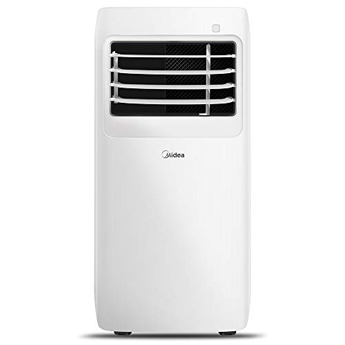 Midea 8,000 BTU ASHRAE Portable Air Conditioner, Cools up to 175 Sq. Ft., Works as Dehumidifier & Fan, Remote Control & Window Kit Included