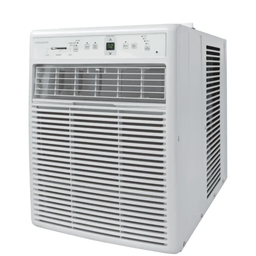 Frigidaire 8 000 curseur BTU et climatiseur de fenêtre à battants, blanc