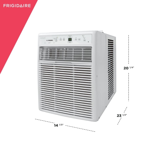 Frigidaire 8 000 curseur BTU et climatiseur de fenêtre à battants, blanc