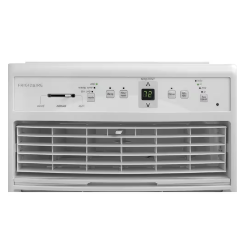 Frigidaire 8 000 curseur BTU et climatiseur de fenêtre à battants, blanc