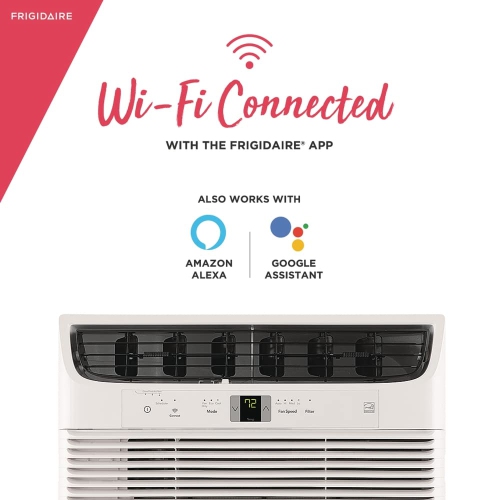 Frigidaire FHWW153WBE Smart Window Air Conditioner with Wi-Fi Control, White