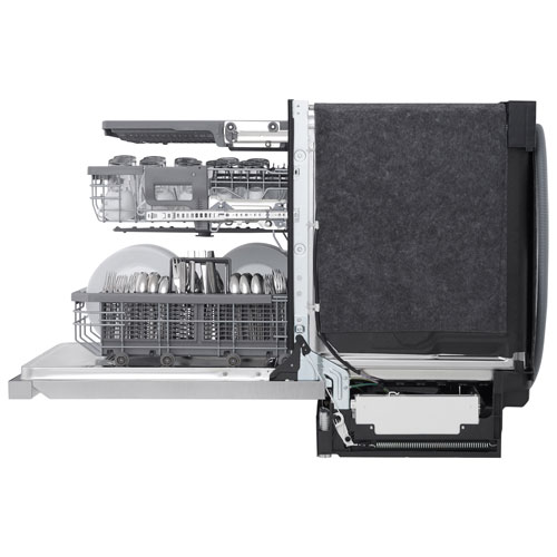 LG 24" 44dB Built-In Dishwasher with Stainless Steel Tub & Third Rack (LDPS6762S) - Stainless Steel
