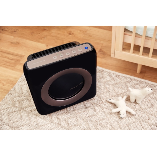 Coway Airmega AP-1512HHS App-Enabled Smart Technology, Compatible with Amazon Alexa True HEPA Air Purifier, Black/Bronze