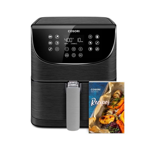 COSORI Pro Gen 2 Air Fryer 5.8QT, 13 Functions, 1200 Recipes, Dishwasher-Safe Basket, Black