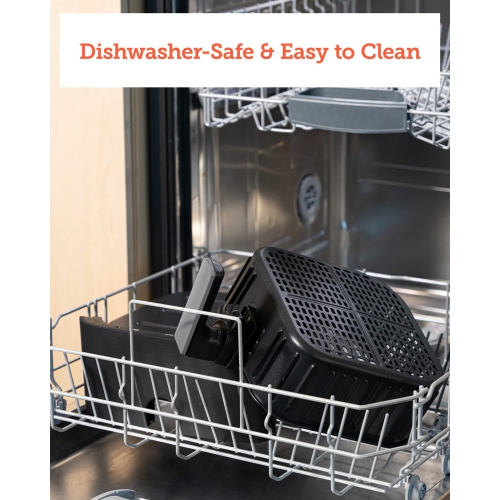 COSORI Pro Gen 2 Air Fryer 5.8QT, 13 Functions, 1200 Recipes, Dishwasher-Safe Basket, Black