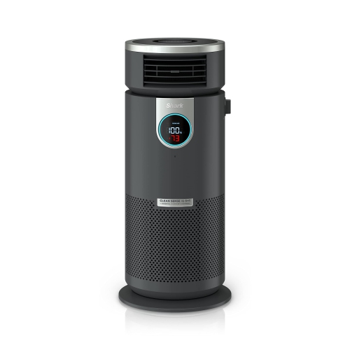 Shark HC452 3-in-1 Air Purifier, Heater & Fan with NanoSeal HEPA, Cleansense IQ, Odor Lock, for 500 Sq. Ft, Captures 99.98% of Particles, Dust, Aller