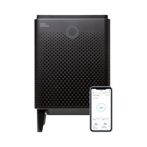Coway Airmega 400S(G) App-Enabled Smart Technology Compatible with Amazon Alexa True HEPA Air Purifier, Covers 1,560 sq. ft, Graphite