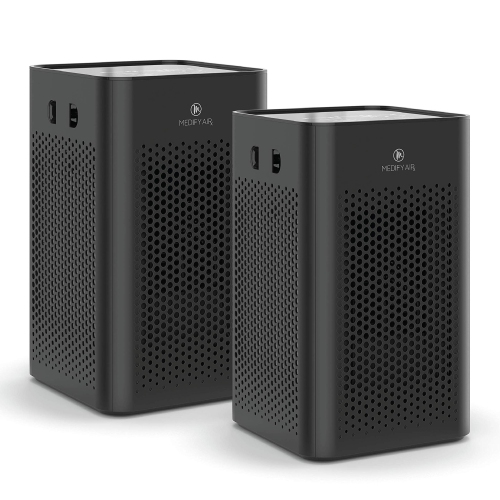 Medify MA-25 Air Purifier with H13 True HEPA Filter | 500 sq ft Coverage | for Allergens, Wildfire Smoke, Dust, Odors, Pollen, Pet Dander | Quiet