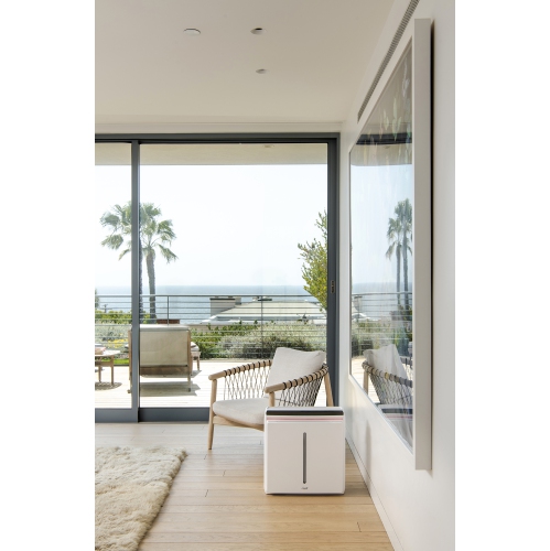 Rabbit Air A3 SPA-1000N Ultra Quiet HEPA Air Purifier, 6 stage filtration, Wall Mountable, For Large Rooms, Removes Airborne Allergens, Smoke, Dust,