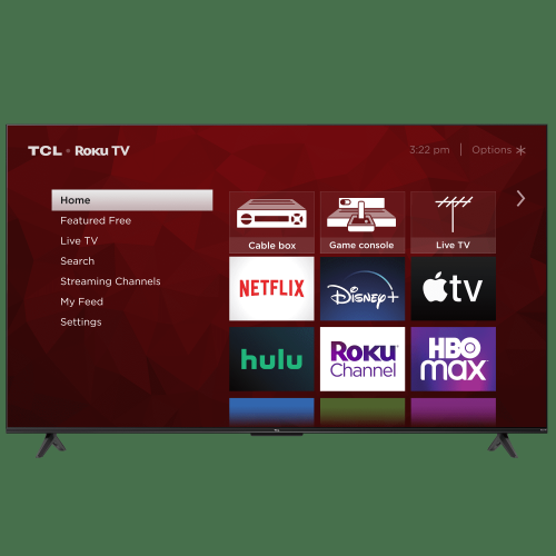 TCL  Refurbished (Good) - 55" Class 4-Series 4K Uhd HDr Smart Roku Tv (55S451)