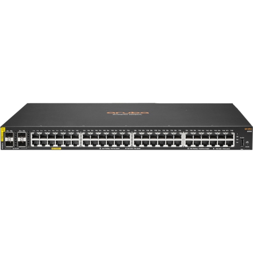 HPE Aruba Networking CX 6000 48G Class4 PoE 4SFP 370W Switch -