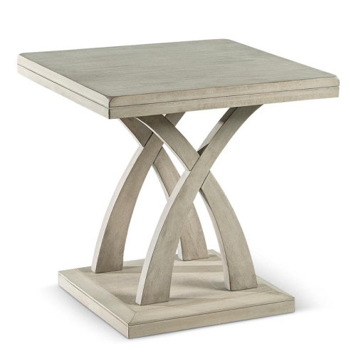 STEVE SILVER COMPANY  Steve Silver Jocelyn Wood End Table In Gray