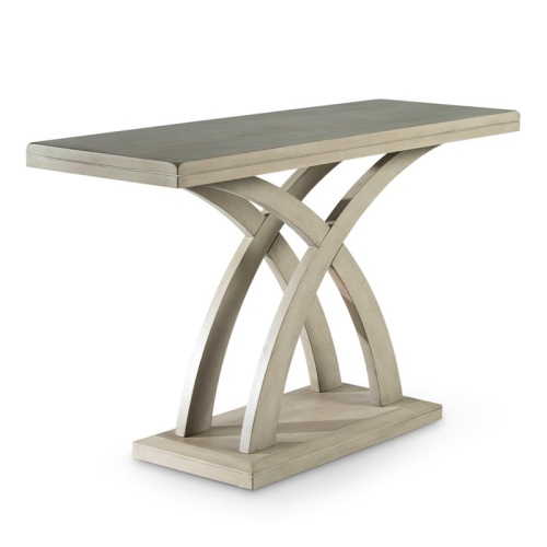 Steve Silver Jocelyn Gray Wood Sofa Table