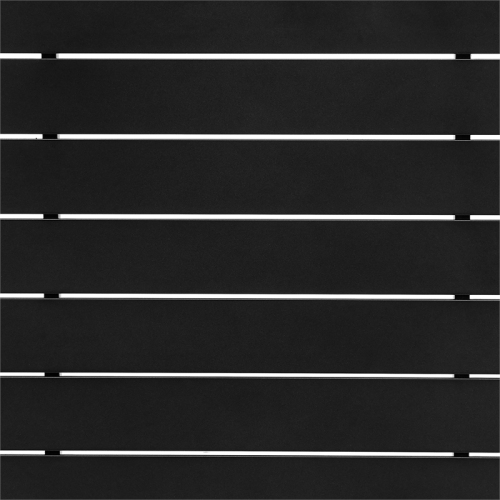 Felicia Outdoor Patio Counter Height Dining Table in Black