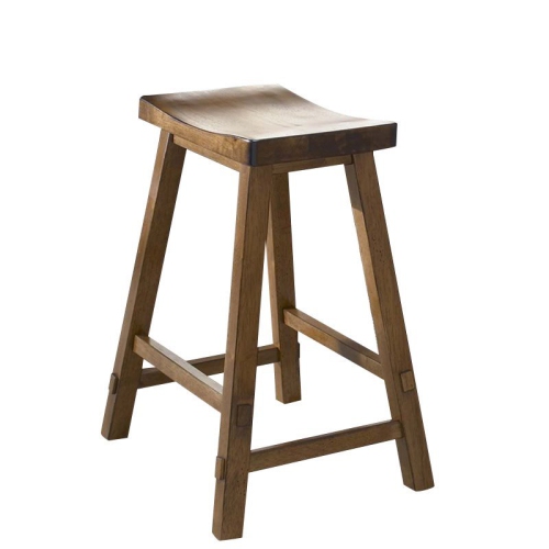 BOWERY HILL  24" Counter Stool In Tobacco