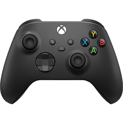 Image 1 de 2.. Manette sans fil Remis à neuf QAT-00001 noir carbone de Microsoft pour Xbox Series X, S.