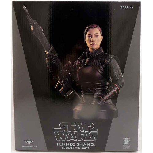 STAR WARS  Collectible The Mandalorian 7 Inch Bust Statue - Fennec Shand