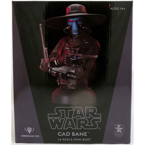 Star Wars The Clone Wars 6 Inch Bust Statue 1/6 Scale - Cad Bane