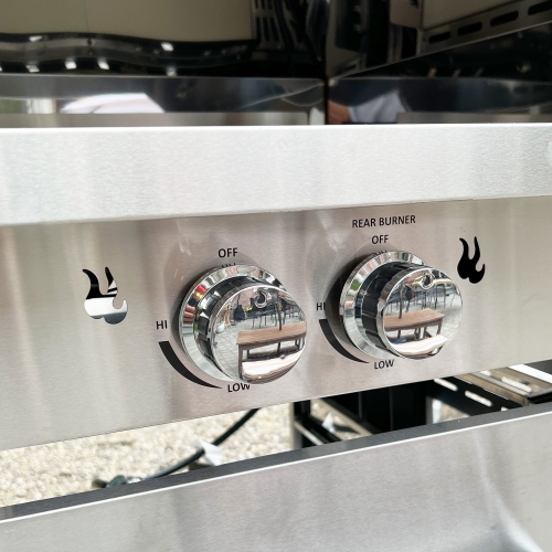 Four à pizza portatif au gaz propane pour l'extérieur KUCHT Professional en acier inoxydable