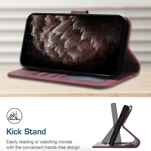 Wallet Case for Google Pixel 7 Pro, Google Pixel 7 Pro Case with Card Holder Leather Flip Case with Kickstand Magnetic Full Protection Compatible