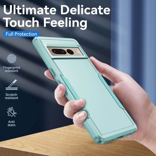 Étui double couche arrière rigide en TPUR pour Pixel 7 7 Pro, étui mince antirayure, protecteur complet antichoc et robuste pour Pixel 7 Pro de Google
