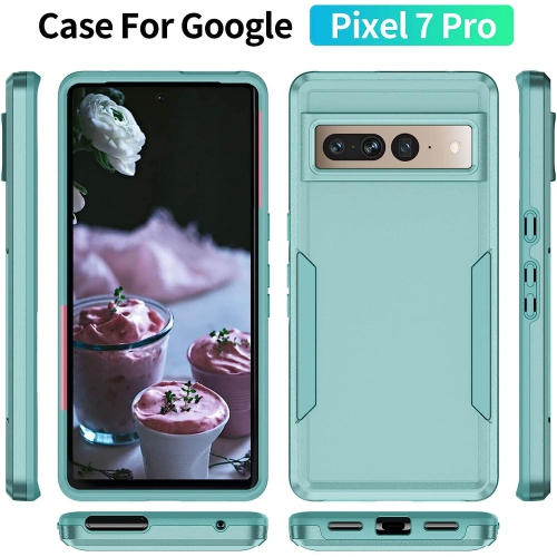 Étui double couche arrière rigide en TPUR pour Pixel 7 7 Pro, étui mince antirayure, protecteur complet antichoc et robuste pour Pixel 7 Pro de Google